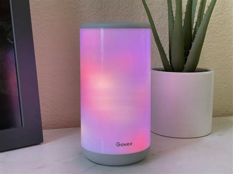 Govee Aura Smart Table Lamp Review Simple Smart Light With Alexa Support
