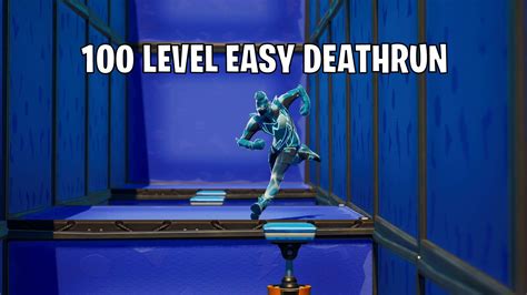 100 Level Easy Deathrun Fortnite Creative Map Code Dropnite
