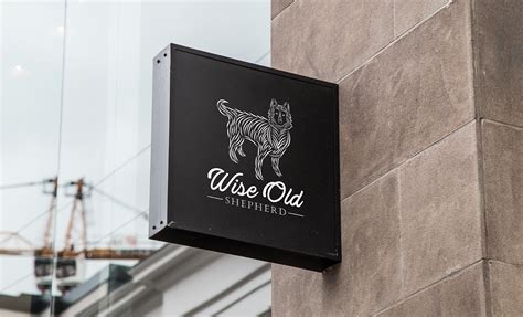The easiest way to create business logos online. Wise Old Shepherd Logo Design on Behance
