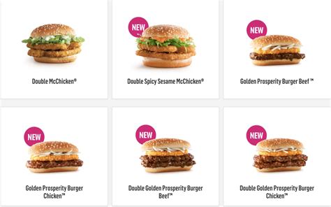 Menu Mcd Malaysia 2023 Update Price List And Pict