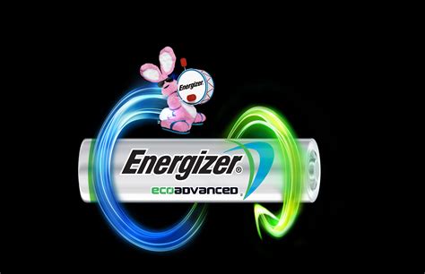 The Logo For Energizer Is Glowing In The Dark