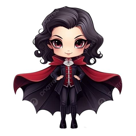 Cute Halloween Costume Vampire Female Cartoon Character Cartoon Girl