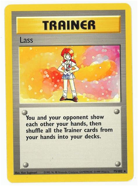 Chameleons Den Pokemon Tcg Trainer Card Lass