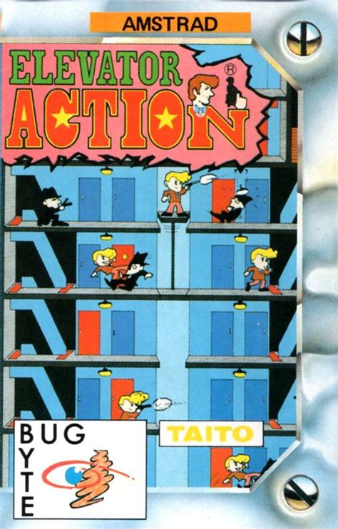 Elevator Action 1983 Box Cover Art Mobygames