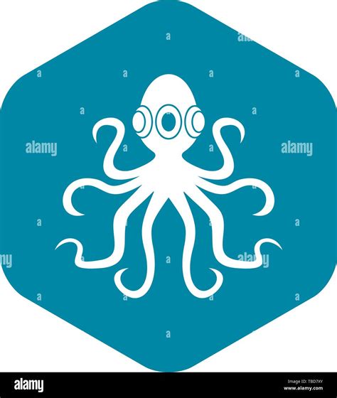 Octopus Icon Simple Stock Vector Image And Art Alamy