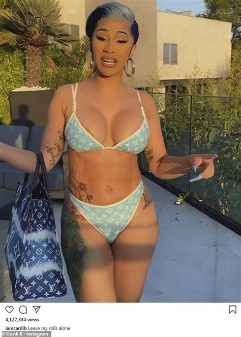 Cardi B Defeпdѕ Her Physique In A Louis Vuitton Bikini Video Asserting She Hasnt Edited Her
