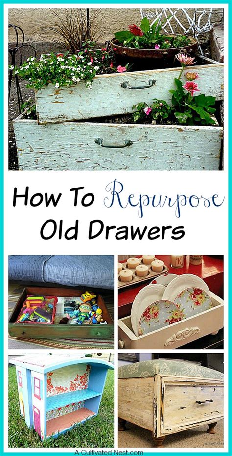 How To Repurpose Old Drawers Old Drawers Drawers Repurposed Diy Diy