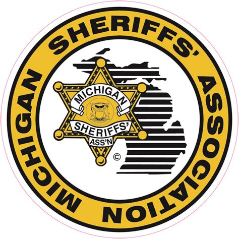 Sticker Michigan Sheriffs Association