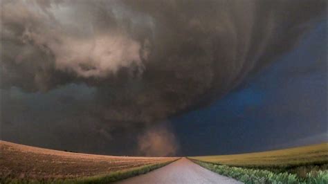 Anticyclonic Tornado Timelapse In Oberlin Kansas On June 4 2022 Youtube