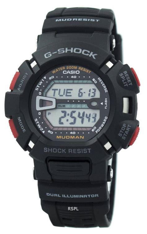 This was no silent addition to the market. Casio G-Shock Mudman G-9000-1V Watch - CityWatches.co.nz