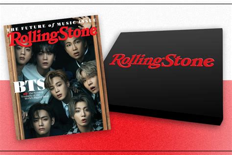 Bts Rolling Stone Cover 2021 Buy Magazine Collectors Box Set Online