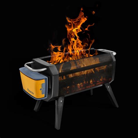 Generally the appliance consists of a solid metal (usually cast iron or steel) closed firebox, often lined by fire brick, and one or more air controls (which can be manually or automatically operated depending upon th Meet the Biolite FirePit, the Portable, Tech-Powered ...