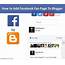 How To Add Facebook Fan Page Plugin In Blogger Blog  Meralesson
