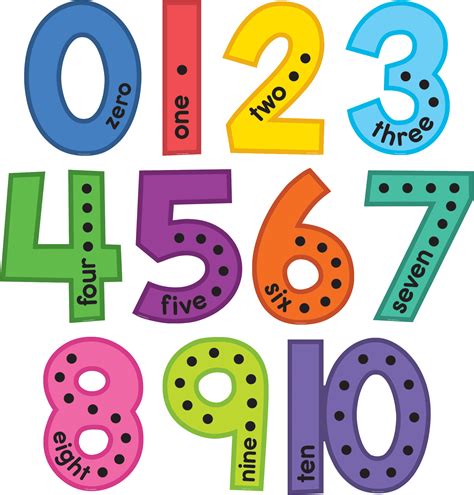 Use These Colorful Jumbo Numbers To Help Teach Kids The Value Of