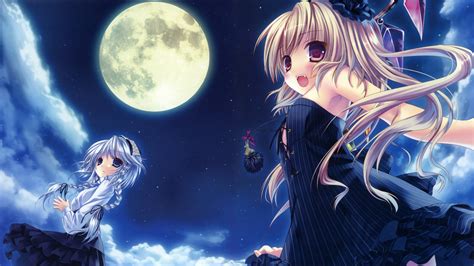 33 Full Moon Anime Wallpaper On Wallpapersafari