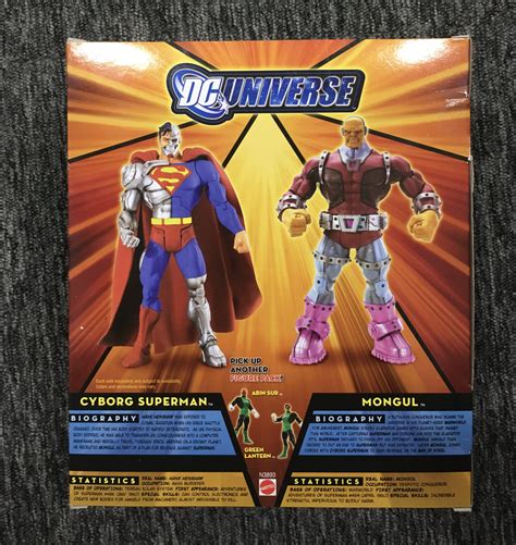 Dc Universe Cyborg Superman And Mongul Super Enemies Action Figure