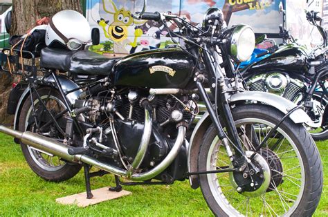 Classic Motorbike Of The Month Vincent Black Shadow Footman James