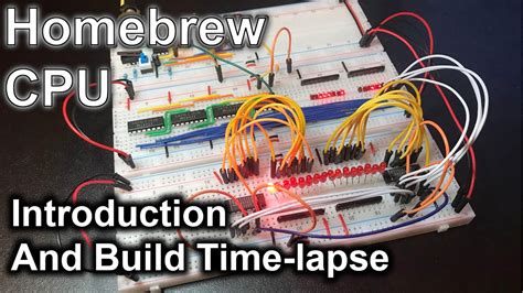 Introduction And Build Time Lapse Making An 8 Bit Pipelined Cpu