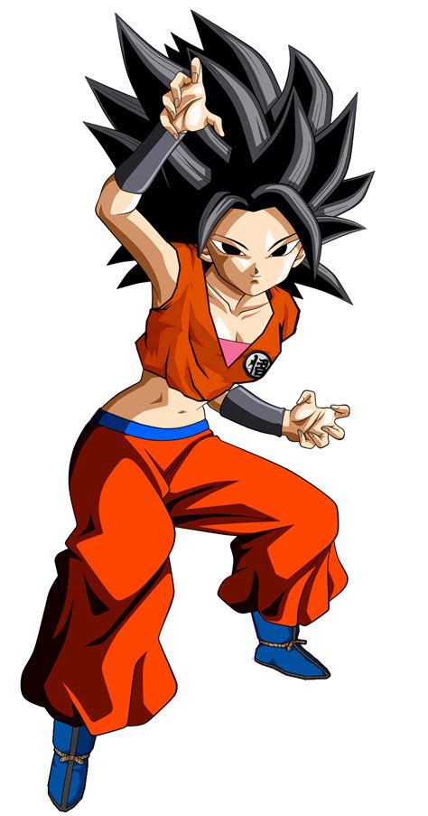 Caulifla Goku Goku Personajes De Goku Personajes De Dragon Ball