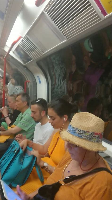 Braless On The London Underground Aiasmicros