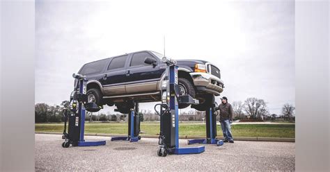 Maha Launches Wireless Mobile Column Lifts Modern Tire Dealer