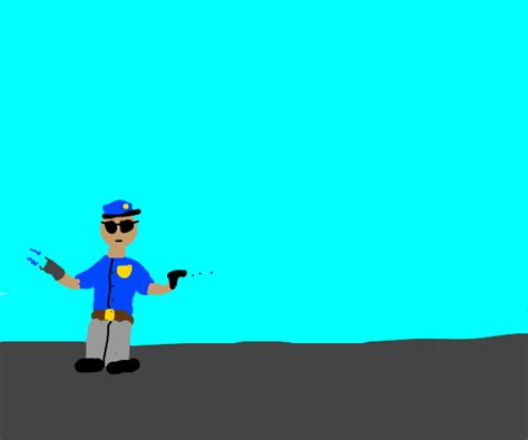 Police Officer Drawception