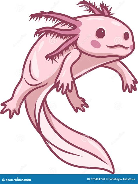 Axolotl Clipart Axolotl Vector Image Download Axolot Ocean Sea