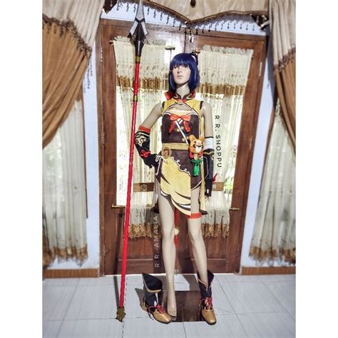Jual Sewarental Kostum Cosplay Xiangling Gensin Impact Shopee Indonesia