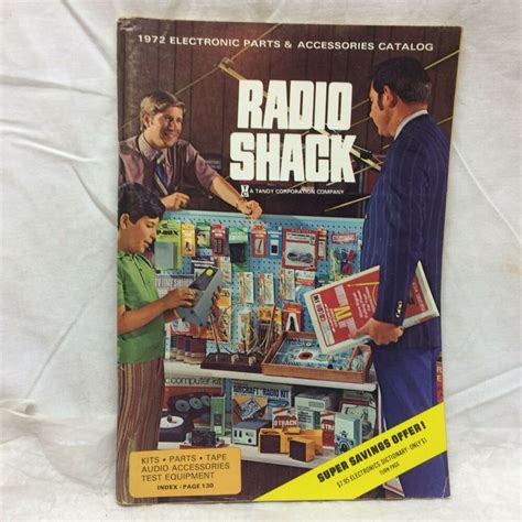 Vintage 1972 Catalog Radio Shack Radioshack Radio Shack Radio