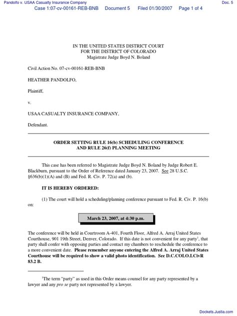 Their contact information can be found by visiting their website: Pandolfo v. USAA Casualty Insurance Company - Document No. 5 | Discovery (Law) | Common Law