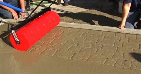 How To Stamp Concrete Using Rock ‘n Roller Decorative Concrete