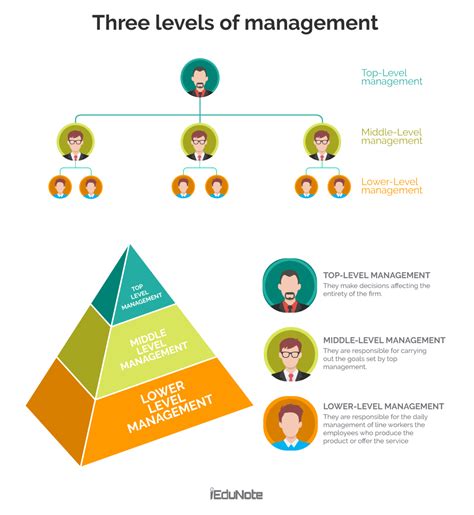 3 Management Levels In Organizational Hierarchy