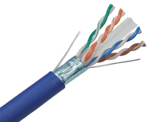 Cat6a Shielded Bulk Ethernet Cable Uv Resistant Indooroutdoor Solid