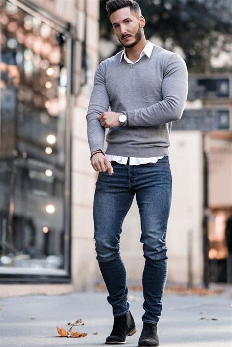 Estilo Ideal Para Una Salida Semi Formal Ropa Casual De Hombre