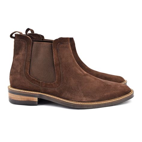 Only pay for what you keep! Buy Brown Suede Chelsea Boots Mens | Gucinari Style