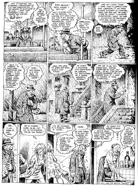 An Old Comic Strip With Two Men Talking To Each Other And One Man In