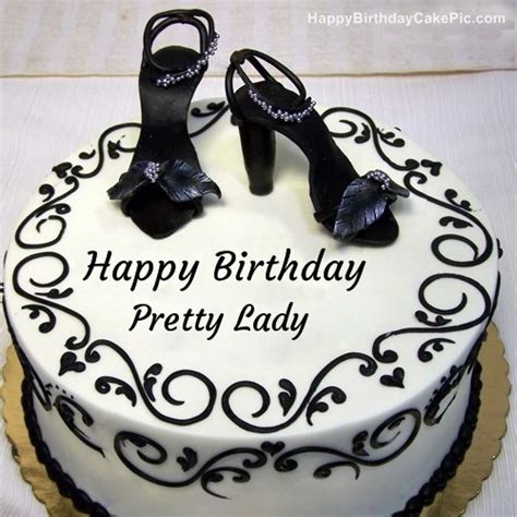 I still remember your first steps and first day. Fashion Happy Birthday Cake For Pretty Lady
