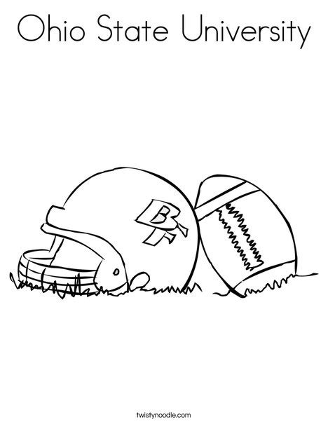 Free Ohio State Buckeyes Coloring Pages Download Free Ohio State