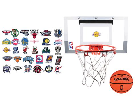 Spalding Nba Slam Jam 18 Inch Basketball Backboard W Team Stickers