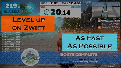 How To Level Up On Zwift As Fast As Possible Workout Wednesday Youtube
