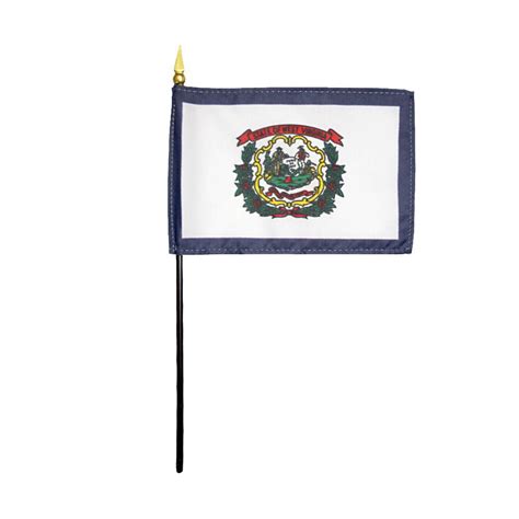 West Virginia Stick Flag Kengla Flag Co