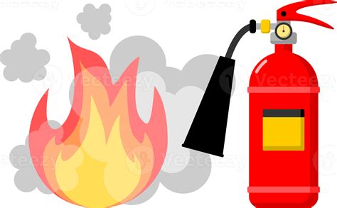 Fire Extinguisher Rescue Tool To Extinguish Fire 27722158 Png