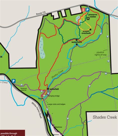Bear Creek Preserve Hike The Purple And Grey Loop Endless Mountains