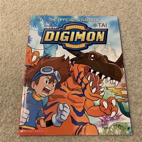 Digimon Digital Monsters Official Scrapbook Tai Picture Book Volume 1
