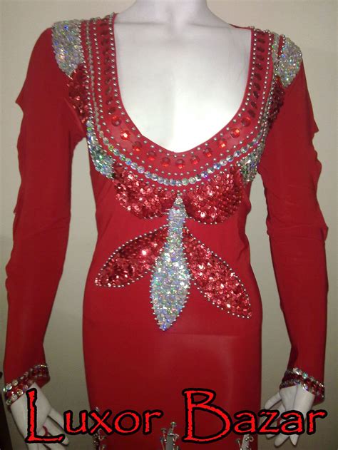 New Egyptian Belly Dance Costume Saidi Dress Baladi Galabeya Fallahi