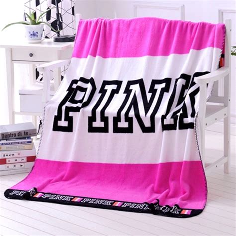 Vs Pink Blanket Pink Throw Blanket Pink Blanket Victoria Secret Bedding