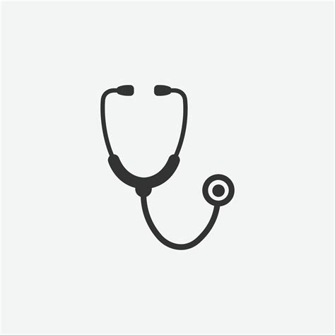 Stethoscope Icon Medicine Medical Health Doctor Care Hospital