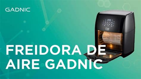 Review Freidora De Aire Gadnic F Lts Sin Aceite Conoc