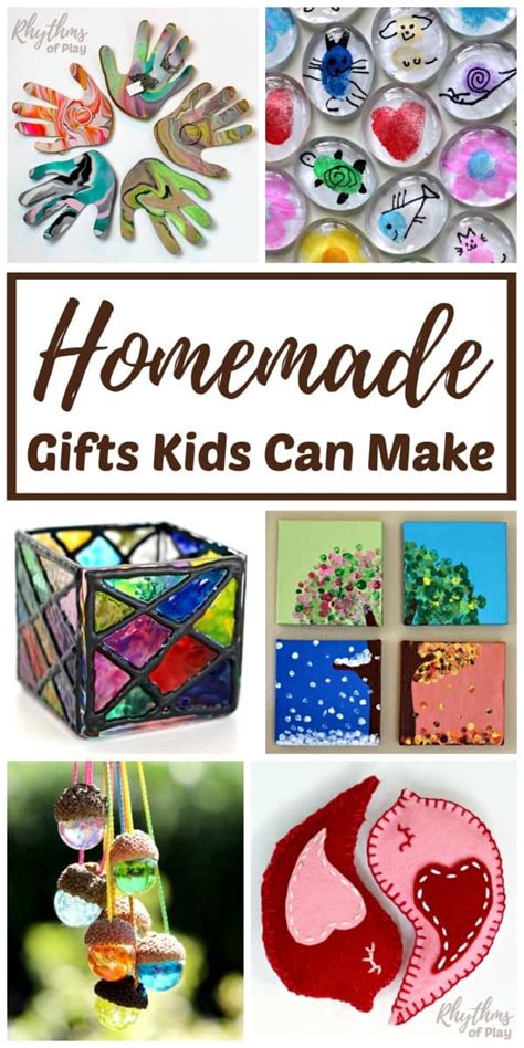 The most delightful gift for a woman you cohabitate with? Homemade Gifts Kids Can Make for Parents and Grandparents ...
