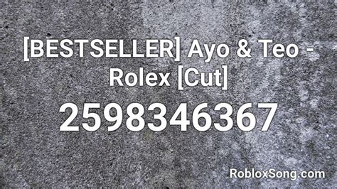 Bestseller Ayo And Teo Rolex Cut Roblox Id Roblox Music Codes